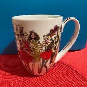 **Limited Edition * * HENRI BENDEL LARGE FASHIONISTA PORCELAIN COFFEE MUG. *